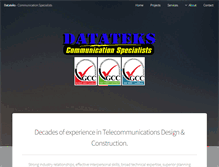 Tablet Screenshot of datateks.com.au
